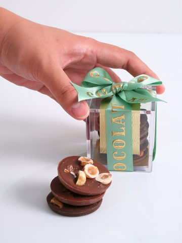 Cube with Cane Sugar-Free Mendiants - Co Chocolat - Finally, Truly Healthy Chocolates